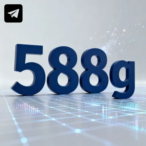 Canal oficial da 588g no Telegram